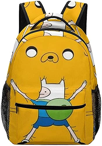 Cartoon Anime Adventure Time Kids School Bags Backpack For Students Bookbag Casual Daypack For Women Men 1 Cartoon Anime Adventure Time Kids School Bags Backpack For Students Bookbag Casual Daypack For Women Men