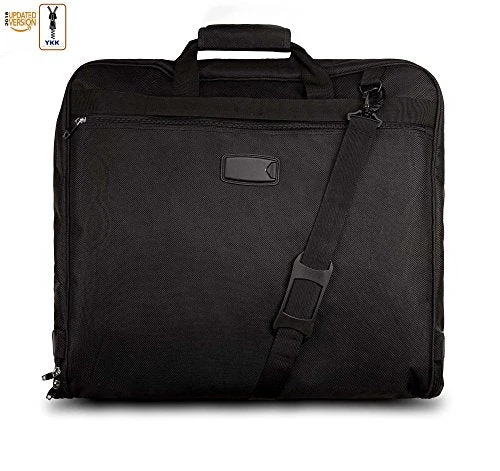 3 Suit Carry On Garment Bag For Travel & Business Trips With Shoulder Strap 40'' Bagazzi Brand 8 3 Suit Carry On Garment Bag For Travel & Business Trips With Shoulder Strap 40'' Bagazzi Brand - Image 8