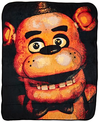 Bioworld Five Nights At Freddy'S 48" X 60" Plush Throw Blanket 3 Bioworld Five Nights At Freddy'S 48" X 60" Plush Throw Blanket - Image 3