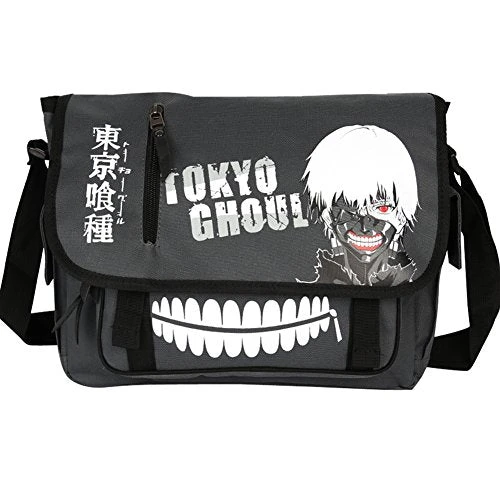 Anime Messenger Bag, Vanlison Kaneki Ken Bag, Shoulder Bag School Bag 1 Anime Messenger Bag, Vanlison Kaneki Ken Bag, Shoulder Bag School Bag