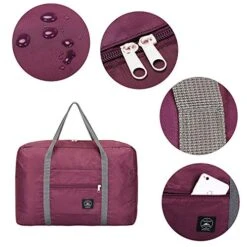 G4Free Lightweight Foldable Travel Duffel Bag Carry-on Luggage Airlines Trip Tote Bag Accessories -Samsonite Sales Store 51gVmYWwr8L