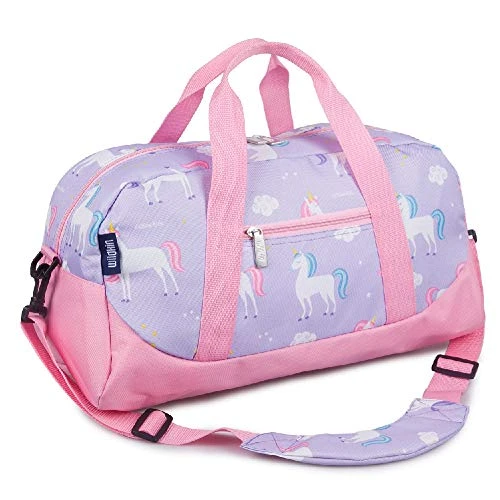 Wildkin Kids Overnighter Duffel Bags For Boys & Girls, Measures 18 X 9 X 9 Inches Duffel Bag For Kids, Carry-On Size & Ideal For School Practice Or Overnight Travel, BPA-free (Unicorn) 1 Wildkin Kids Overnighter Duffel Bags For Boys & Girls, Measures 18 X 9 X 9 Inches Duffel Bag For Kids, Carry-On Size & Ideal For School Practice Or Overnight Travel, BPA-free (Unicorn)