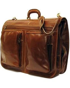 Floto Venezia Garment Bag In Vecchio Brown