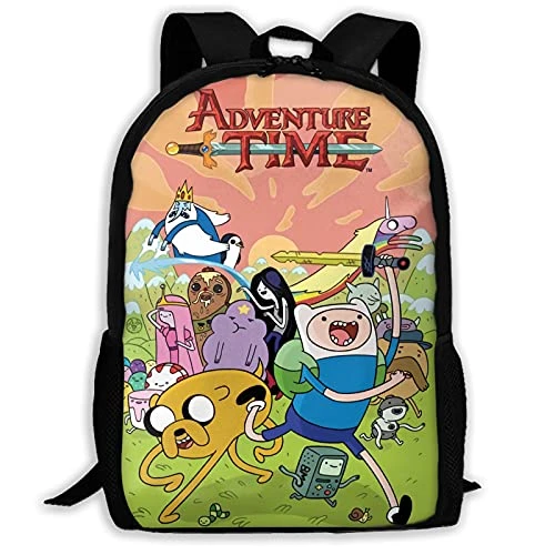 Chenzeshuai Adventure Time Pattern Backpack, Lightweight Multi-Function College School Laptop Bookbag 1 Chenzeshuai Adventure Time Pattern Backpack, Lightweight Multi-Function College School Laptop Bookbag