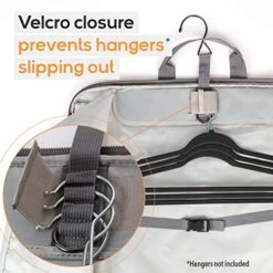 Prottoni 44-Inch Suit Carrier For Travel - Garment Suitcase With Toiletry Bag (Black + Clear Toiletry Bag, 44") 13 Prottoni 44-Inch Suit Carrier For Travel - Garment Suitcase With Toiletry Bag (Black + Clear Toiletry Bag, 44") -Samsonite Sales Store 51rENmBwj1L