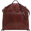 Floto Collection Brown Leather Garment Suit Bag