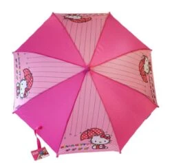 SANRIO Hello Kitty Umbrella With Molded Handle 7 SANRIO Hello Kitty Umbrella With Molded Handle -Samsonite Sales Store 51t0b4y8h8L