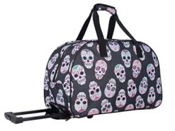 Betsey Johnson Luggage Designer Pattern Suitcase Wheeled Duffel Carry On Bag (Paris Love) (One 10 Betsey Johnson Luggage Designer Pattern Suitcase Wheeled Duffel Carry On Bag (Paris Love) (One -Samsonite Sales Store 51tLgAw5MqL