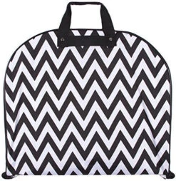 Ever Moda Chevron Hanging Garment Bag