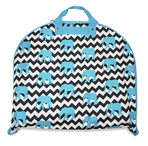 Ever Moda Elephant Chevron Hanging Garment Bag 1 Ever Moda Elephant Chevron Hanging Garment Bag