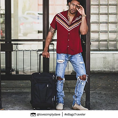 EBags TLS Mother Lode Mini 21" Wheeled Carry-On Duffel With USB Port (Black 10 EBags TLS Mother Lode Mini 21" Wheeled Carry-On Duffel With USB Port (Black - Image 10