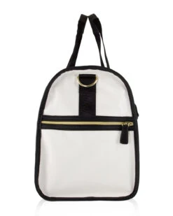 Betsey Johnson Chevron Carry On Weekender Travel Duffel Bag - Black White -Samsonite Sales Store 61fqevbP2DL