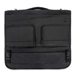 SWISSGEAR Full-Sized Folding Garment Bag | Carry-On Travel Luggage | Men's And Women's - Black