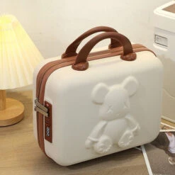 Cartoon Bear Mini Portable Carrying Suitcase Waterproof 14 Inch Gift -Samsonite Sales Store Cartoon Bear Mini Portable Carrying Suitcase Waterproof 14 Inch Gift Cosmetic Box Small Boarding Case Travel.jpg 640x640 24b3f597 6e1a 4d7c bc77 34a18e91538e