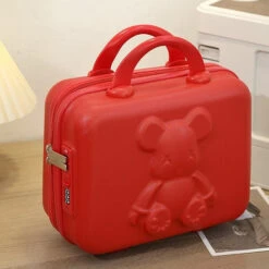 Cartoon Bear Mini Portable Carrying Suitcase Waterproof 14 Inch Gift -Samsonite Sales Store Cartoon Bear Mini Portable Carrying Suitcase Waterproof 14 Inch Gift Cosmetic Box Small Boarding Case Travel.jpg 640x640 63f65b22 60b9 4e91 8c55 7fc21a88d1fe