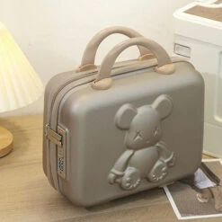 Cartoon Bear Mini Portable Carrying Suitcase Waterproof 14 Inch Gift -Samsonite Sales Store Cartoon Bear Mini Portable Carrying Suitcase Waterproof 14 Inch Gift Cosmetic Box Small Boarding Case Travel.jpg 640x640 852b1ea9 c727 4294 b6af e1e656bddc8d