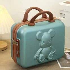 Cartoon Bear Mini Portable Carrying Suitcase Waterproof 14 Inch Gift -Samsonite Sales Store Cartoon Bear Mini Portable Carrying Suitcase Waterproof 14 Inch Gift Cosmetic Box Small Boarding Case Travel 04971258 2d8f 489e 8b49 6aa3f9859dc6