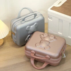 Cartoon Bear Mini Portable Carrying Suitcase Waterproof 14 Inch Gift -Samsonite Sales Store Cartoon Bear Mini Portable Carrying Suitcase Waterproof 14 Inch Gift Cosmetic Box Small Boarding Case Travel 137769c0 4de9 49d3 8539 54fac5a41fa3