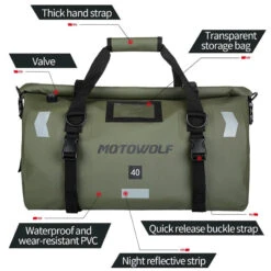 Motorcycle Waterproof Tail Bag Travel Outdoor Dry Luggage Roll Pack -Samsonite Sales Store Motorcycle Waterproof Tail Bag Travel Outdoor Dry Luggage Roll Pack Bag 40 66 Motorbike Luggage Backpack 5de964aa 8a09 43a7 8085 8344077822bf