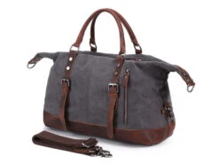 Men'S Travel Bags Vintage Leather Canvas Carry On Luggage Bags Big Men Duffel Bags Travel Tote 9 Men'S Travel Bags Vintage Leather Canvas Carry On Luggage Bags Big Men Duffel Bags Travel Tote -Samsonite Sales Store product image 534827646