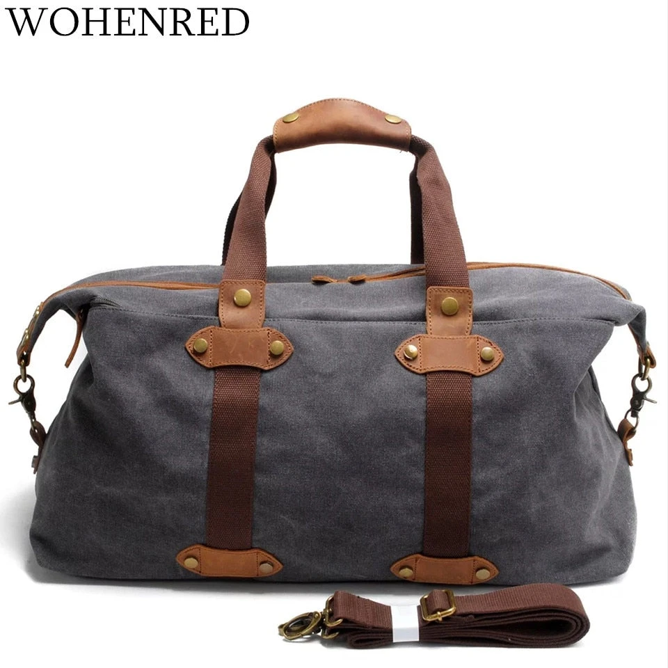 Men'S Travel Bags Casual Canvas Carry On Luggage Bags Male Duffel Bags Travel Tote Large Weekend 1 Men'S Travel Bags Casual Canvas Carry On Luggage Bags Male Duffel Bags Travel Tote Large Weekend