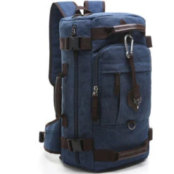 Luodun 2018 New Arrival Anvas Leather Men Travel Bags Carry On Luggage Bags Men Duffel Bags -Samsonite Sales Store product image 756863927