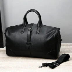 2019 New Fashion Pu Leather Men Casual Travel Bags Carry On Luggage Bags Men Duffel Bags Travel 5 2019 New Fashion Pu Leather Men Casual Travel Bags Carry On Luggage Bags Men Duffel Bags Travel -Samsonite Sales Store product image 882180933