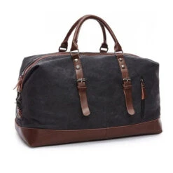 Canvas Travel Bag Men Leather Handbag Male Carry On Luggage Duffel Bags Women Overnight Big 9 Canvas Travel Bag Men Leather Handbag Male Carry On Luggage Duffel Bags Women Overnight Big -Samsonite Sales Store product image 906441742